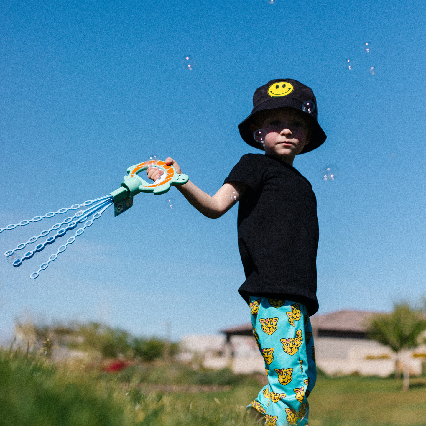 Funky Kids Bucket Hat – Trendy Streetwear for Toddlers